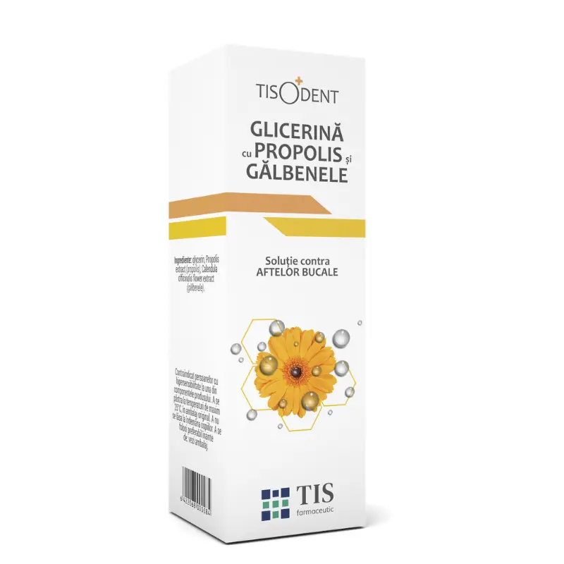 Super ofertă GLICERINA CU PROPOLIS SI GALBENELE 25ML