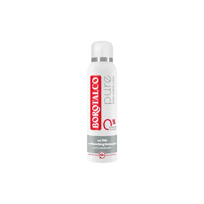 Retur gratuit Deodorant spray Pure Musk, 150 ml, Borotalco