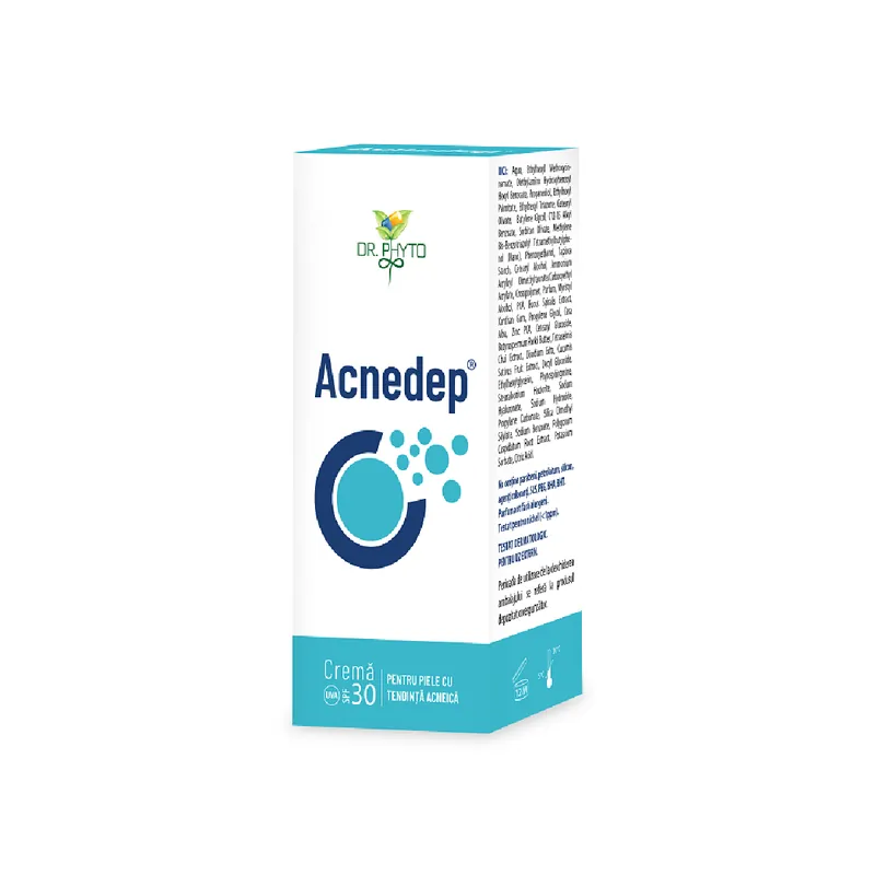 Cel mai bun preț Crema pentru tenul predispus la acnee Acnedep, 50 ml, Dr. Phyto