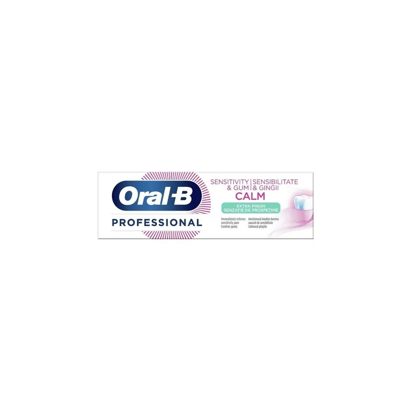Oral B Pasta de dinti S&G Calm Extra Fresh, 75ml Preț mic