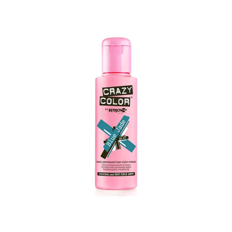 Reduceri Crazy Color Blue Jade, vopsea semipermanenta turcoaz intens 100 ml