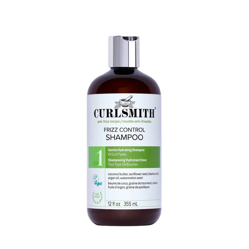 Doar azi Curlsmith Frizz Control Shampoo, sampon hidratant pentru controlul frizz-ului 355 ml