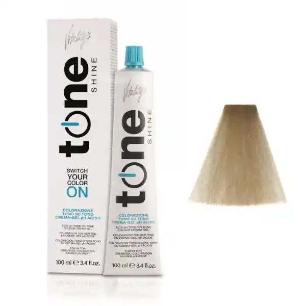 Vopsea semipermanenta de par Vitality‘s Tone Shine Platinum Brown 100ml Preț promoțional