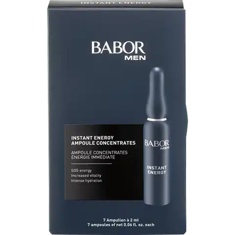 Fiole pentru barbati Babor Men Instant Energy Ampoule cu efect energizant 7x2 ml Livrare expres