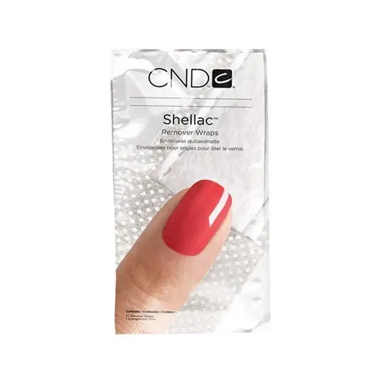 Folii aluminiu CND Shellac Remover Wraps Foil 100buc Expediere rapidă