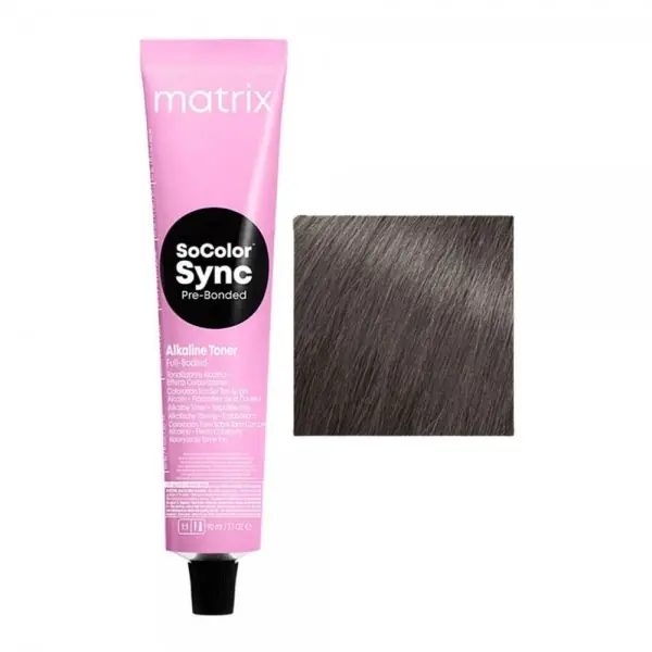 Preferatul clienților Matrix Sync - Vopsea de par demipermanenta 7AA Medium Blonde Ash Ash 90ml