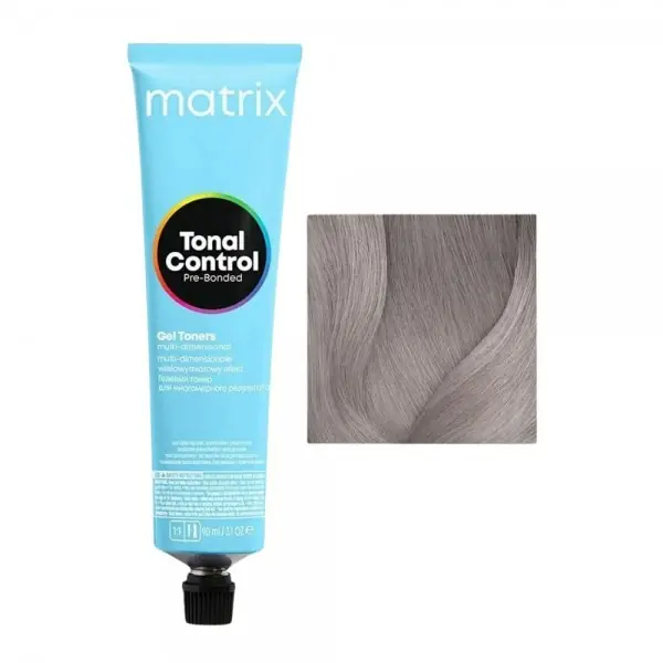 Preferatul clienților Matrix Tonal Control - Nuantator de par 10T Chrome Collected 90ml