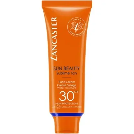 Crema de fata cu protectie solara, Lancaster Sun Beauty, SPF30, 50ml Premium