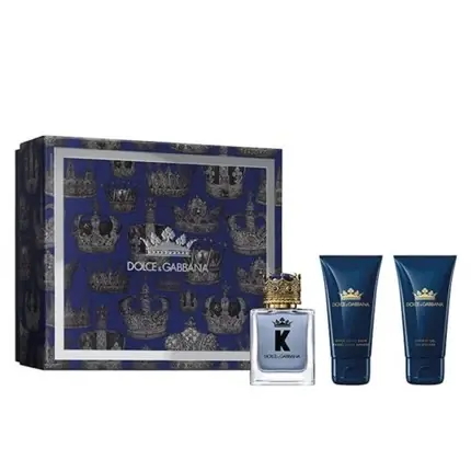 Discount Set Parfum, Dolce & Gabbana, Eau De Toilette, Balsam Dupa Ras si Gel de Dus, 50ml