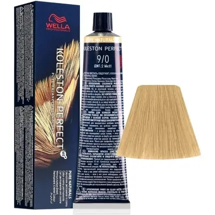 Vopsea de păr, Wella, Koleston Perfect ME+ 9/0, Blond foarte intens clar, 60ml Nu rata