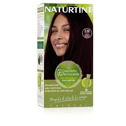 Vopsea de păr, Naturtint, 3.56 Intens Roșu Radiant Disponibil imediat