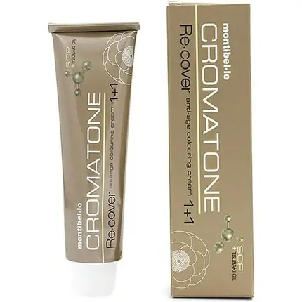 Lichidare de stoc Vopsea de păr, Montibello, Cromatone Re.Cover 7.40, 60ml