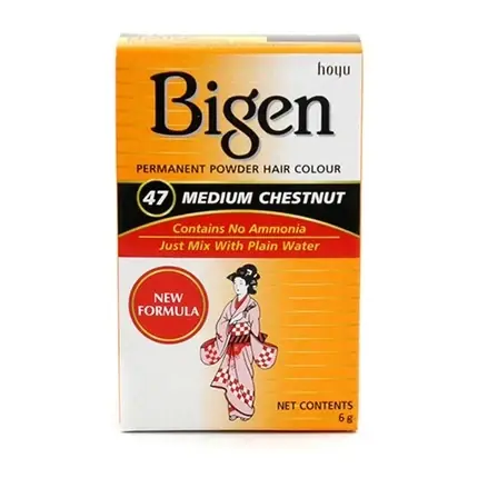 Vopsea permanentă, Bigen, Medium Castaniu Chilipir