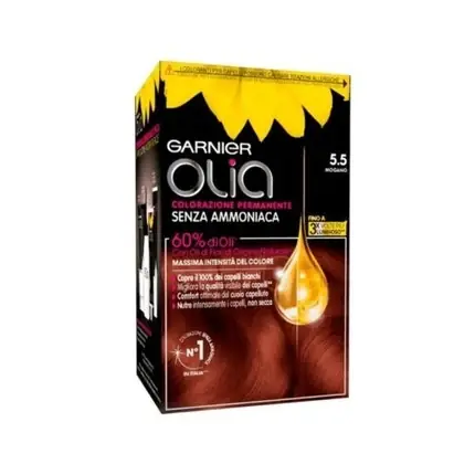 Vopsea de păr, Garnier Olia, 5.5 Mahon Preț promoțional