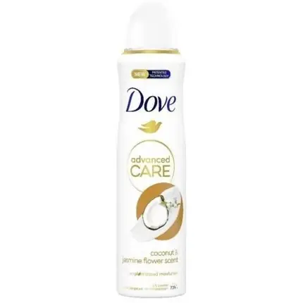 Livrare rapidă Deodorant spray, Dove, Advanced Care, aromă cocos și flori de iasomie