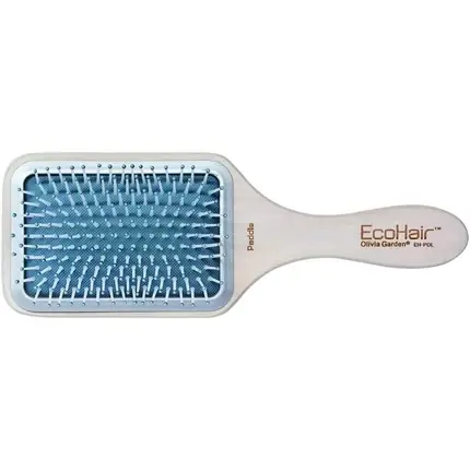 Perie de păr, Olivia Garden, EcoHair Paddle Large, bambus Popular