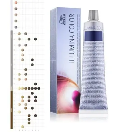 Vopsea de par, Wella, Illumina 5/7 Light Brown, 60ml Reducere extra