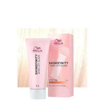 Cel mai vândut Colorant Par, Wella Shinefinity Color Glaze 09/36 Vanilla, 60ml