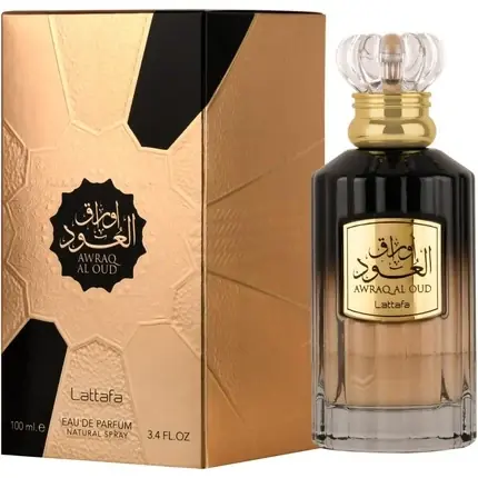 Apa de Parfum Unisex, Lattafa Urooq Al Oud, 100ml Preț promoțional