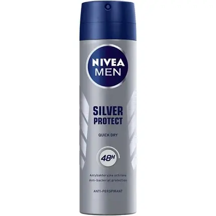 Reducere specială Spray Antiperspirant, Nivea, Men Silver Protect, 150ml