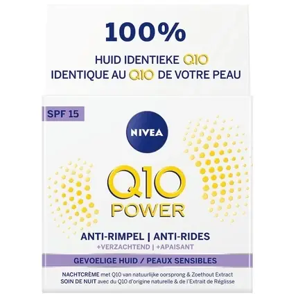 Crema de Zi Nivea Q10 Power Sensitive cu SPF 15, 50ml Cumpărături sigure