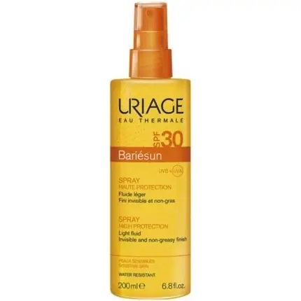 Noutate Spray de protecție solară, Uriage, Bariésun Invisible SPF30, 200ml