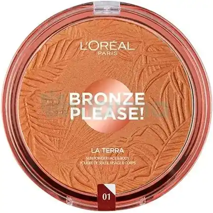 Retur ușor Bronzer L‘Oréal La Terra Wild Bronze Glow 01 Light Bronze