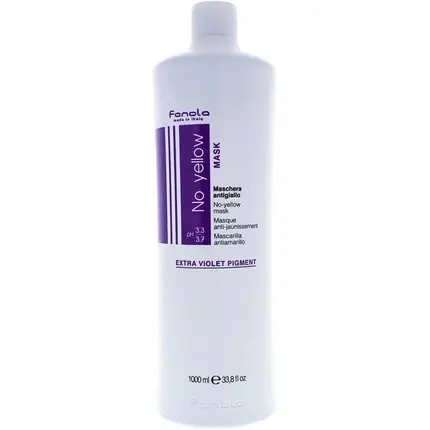Cel mai bun preț Masca anti-galben par blond sanatos Fanola No Yellow 1000 ml