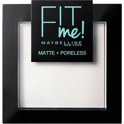 Retur ușor Pudra Fata, Maybelline New York, Fit Me Matte and Poreless, Translucida, 9g