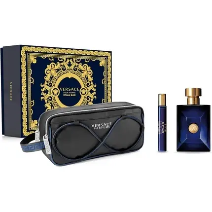 Reducere de preț Set cadou Versace Dylan Blue 100ml Pour Homme pentru barbati