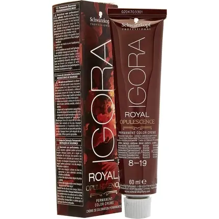 Reduceri Vopsea de păr, Schwarzkopf, IR O 8-19 Light Blonde Cendré Purple, 60ml
