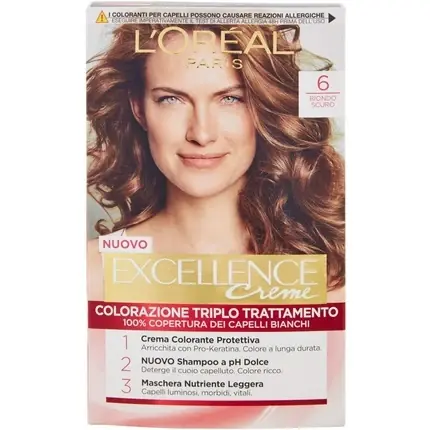 Vezi acum Vopsea de par L‘Oréal Excellance N.6 Blond Inchis