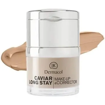 Fond de ten & Corector, Dermacol, Caviar Tan No. 04 Nu rata