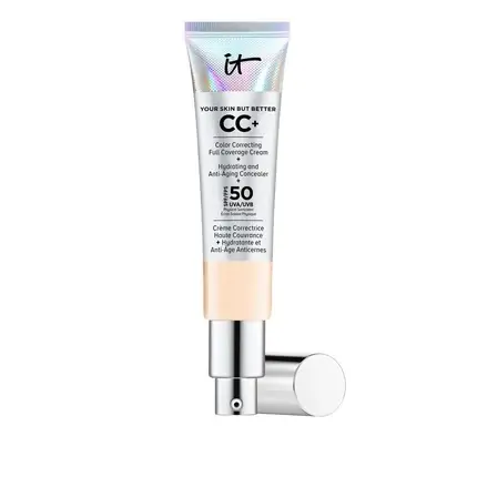 Fond de ten, It Cosmetics, Your Skin But Better CC+ Cream SPF50+, Fair Light Retur ușor