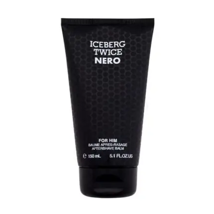 Lichidare de stoc Balsam Aftershave, Iceberg, Twice Black, 150ml