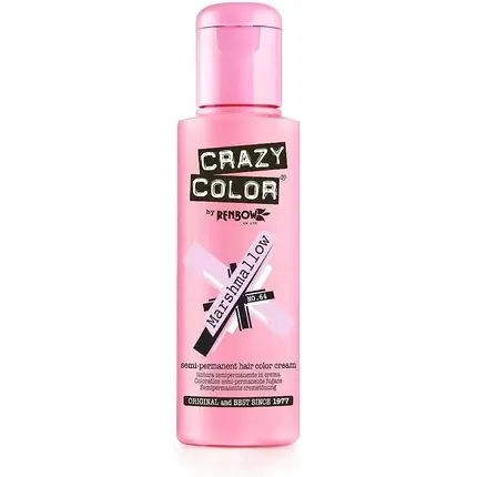 Premium Vopsea de păr, Crazy Color, Marshmallow, 100ml