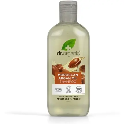Sampon, Dr Organic, Moroccan Argan Oil, 265ml Calitate înaltă