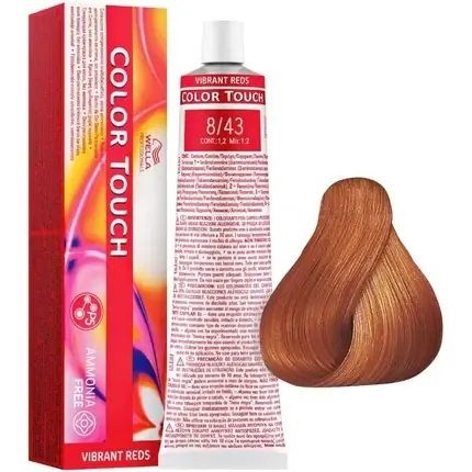 Discount Vopsea de păr, Wella, Color Touch, roșu vibrant