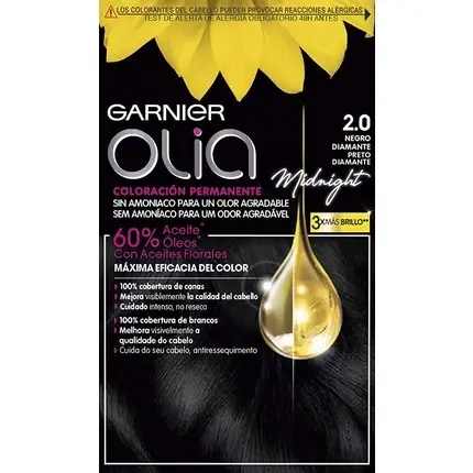 Doar azi Vopsea par permanenta, Garnier Olia, Negru Diamant 2.0