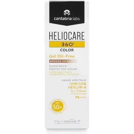 Discount Gel fotoprotector, Heliocare 360º, SPF50+, Bronz Intense