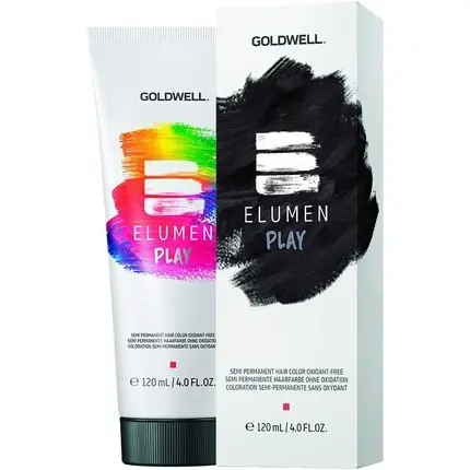 Ultima șansă Vopsea de păr, Goldwell, ELU PLAY, negru, 120ml