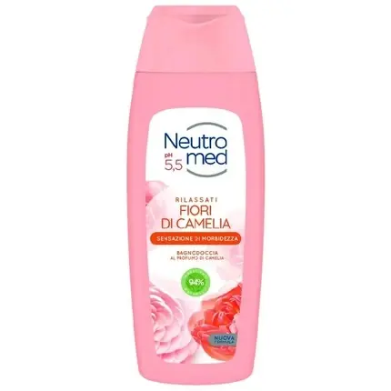 Ofertă limitată Gel de duș, Neutromed, Fiori di Camelia, 400 ml