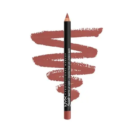 Ieftin Creion contur buze NYX Suede Matte Kyoto, roz