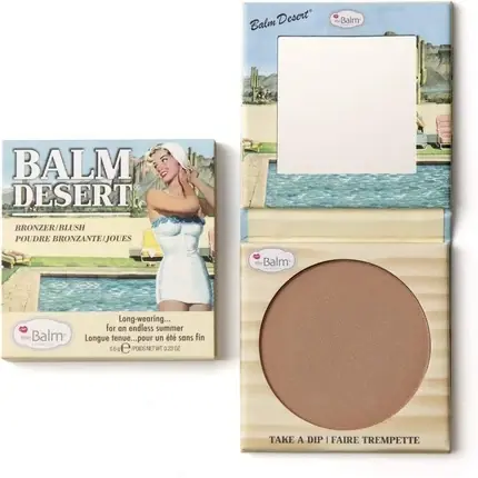 Retur gratuit Blush/Bronzer TheBalm Desert, 6.39g