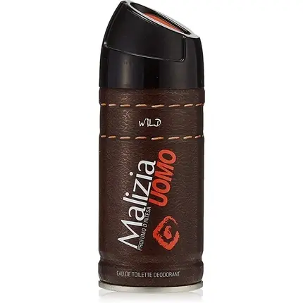 Promoție Deodorant, Malizia, Uomo Black and Wild, 150 ml