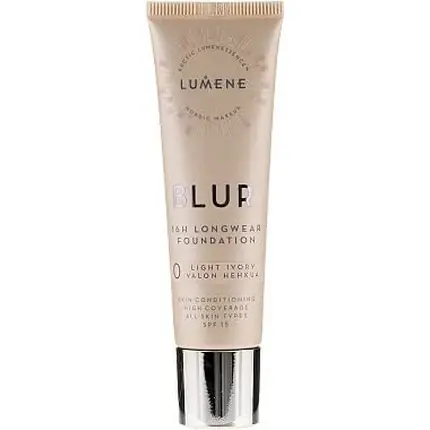 Fond de ten, Lumene, Blur 16h Longwear SPF15 Light Ivory Ofertă exclusivă