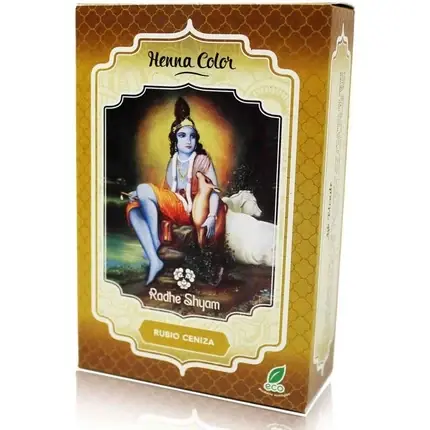 Cumpără online Vopsea de păr Henna Radhe Shyam, permanentă, 100g