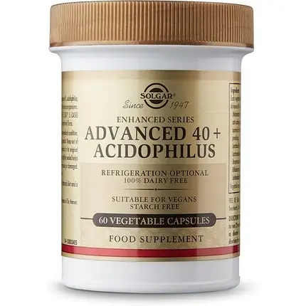Vezi acum Supliment alimentar Solgar, Acidophilus 40 Plus, 60 capsule