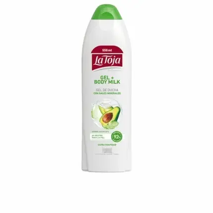 Comandă acum Gel de duș și lapte de corp, La Toja, avocado, 550 ml