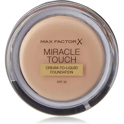 Fond de ten, Max Factor Miracle Touch, SPF 30, acid hialuronic Noutate